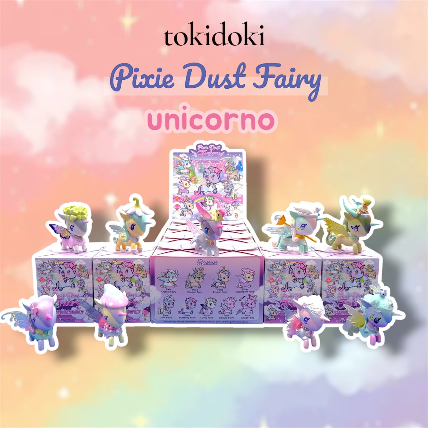 Tokidoki "Pixie Dust Fairy" Unicorno