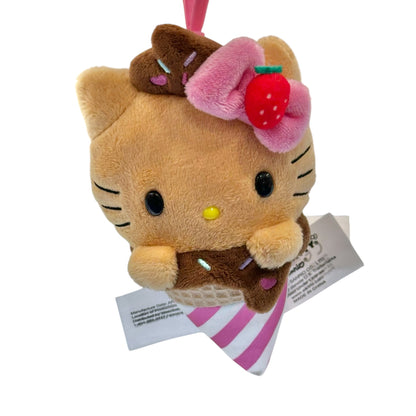Hello Kitty Mocha "Ice Cream" Mascot Clip On