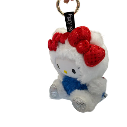 Hello Kitty "Red Ribbon" Plushie Pops Mascot w/ Carabiner