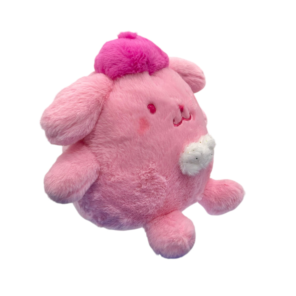 Pompompurin "Fluffy Pink" 11in Plush