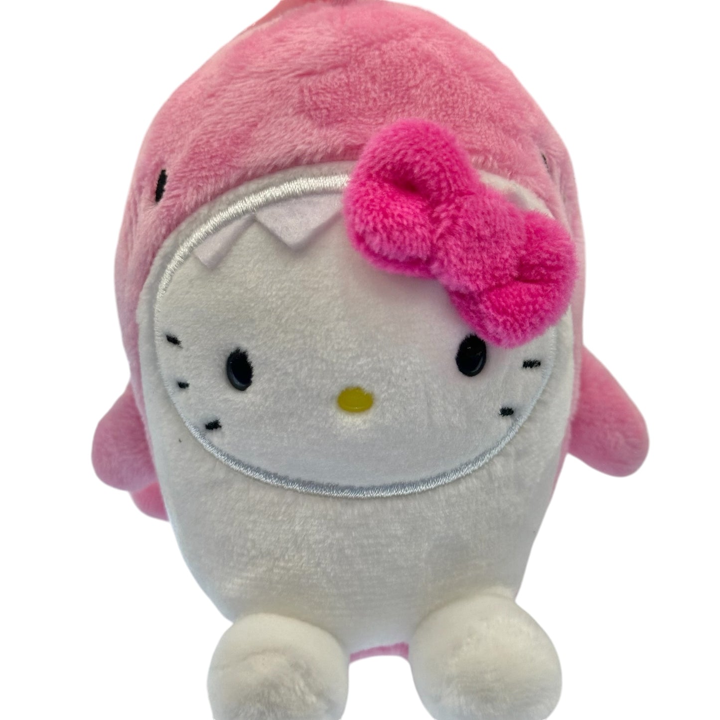 Hello Kitty "Pink Shark" Mascot Clip On