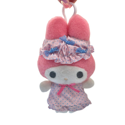 My Melody "Nightcap w/ Ribbon" Mascot Clip On
