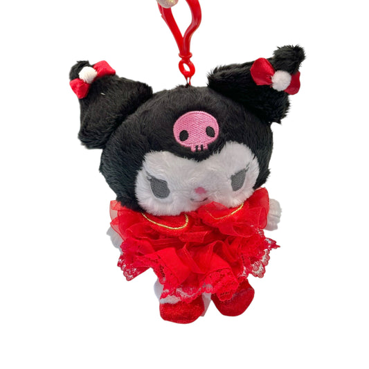 Kuromi "Christmas Dress" Mascot Clip On