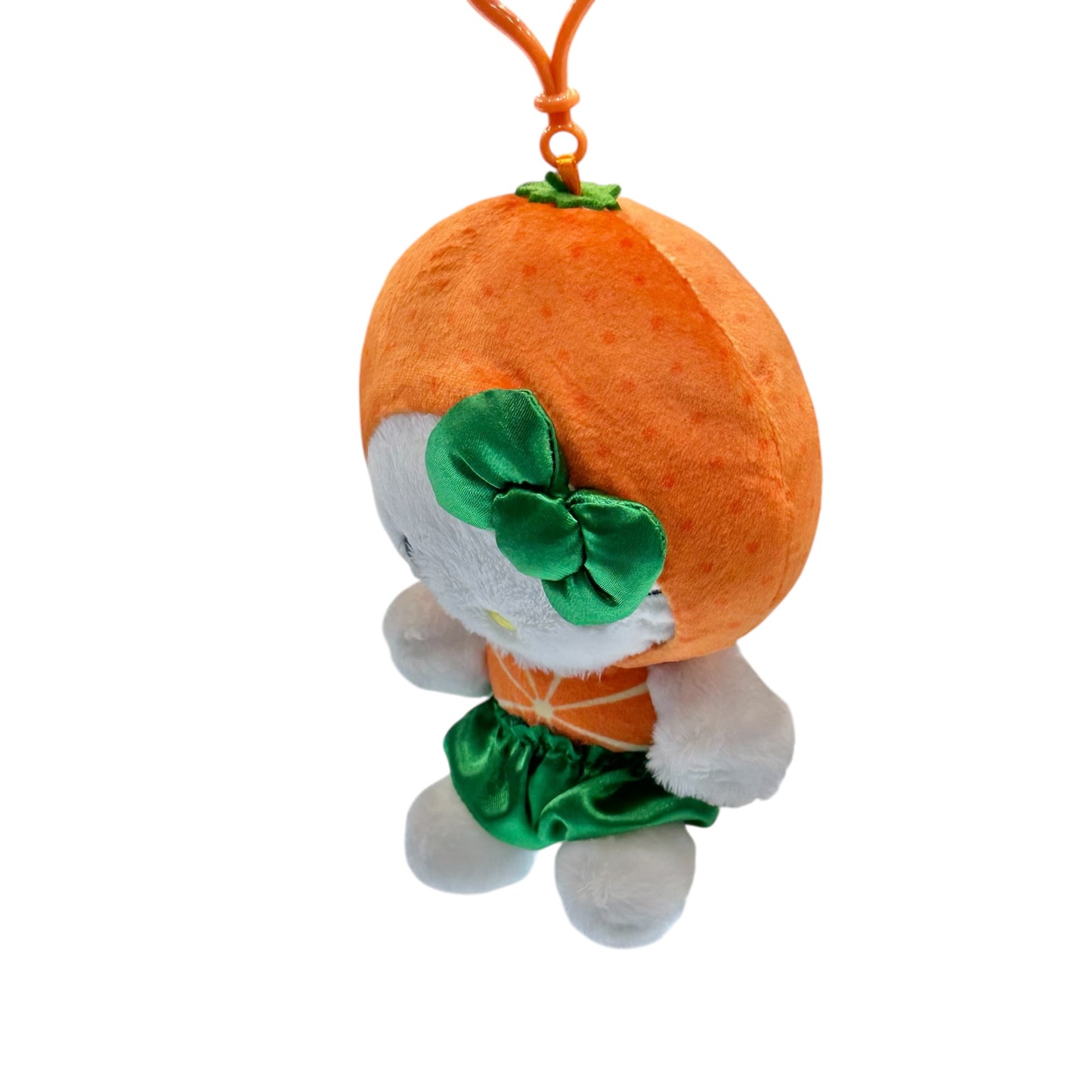 Hello Kitty "Orange Fruit" Mascot Clip On