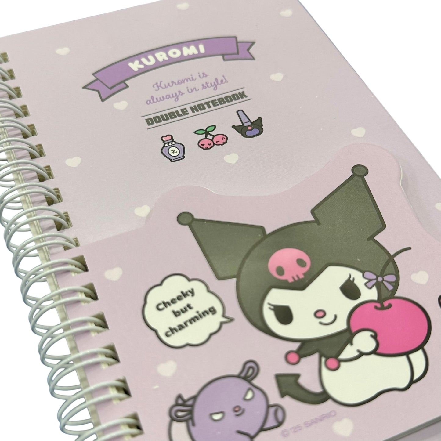 Kuromi Double Notebook