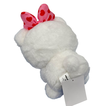 Hello Kitty "Heart Bear White" 8in Plush