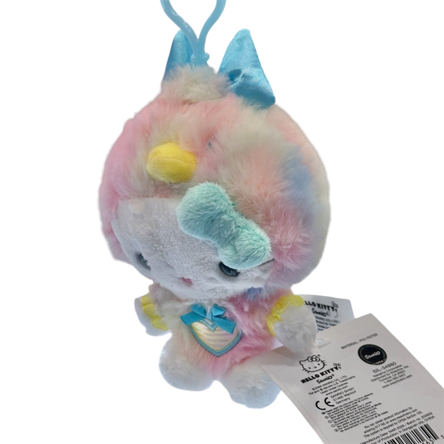 Hello Kitty "Chick Easter" Mascot Clip On