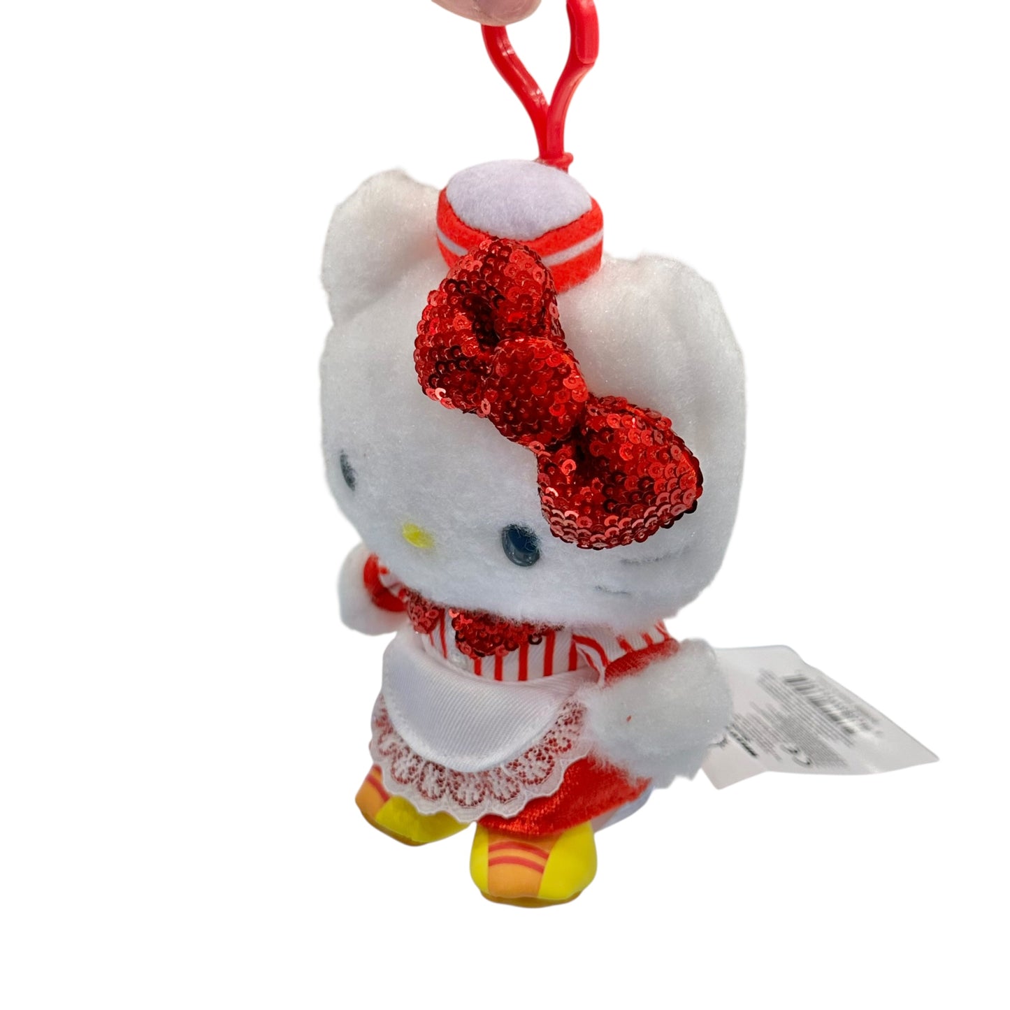 Hello Kitty "Burger Shop" Mascot Clip On
