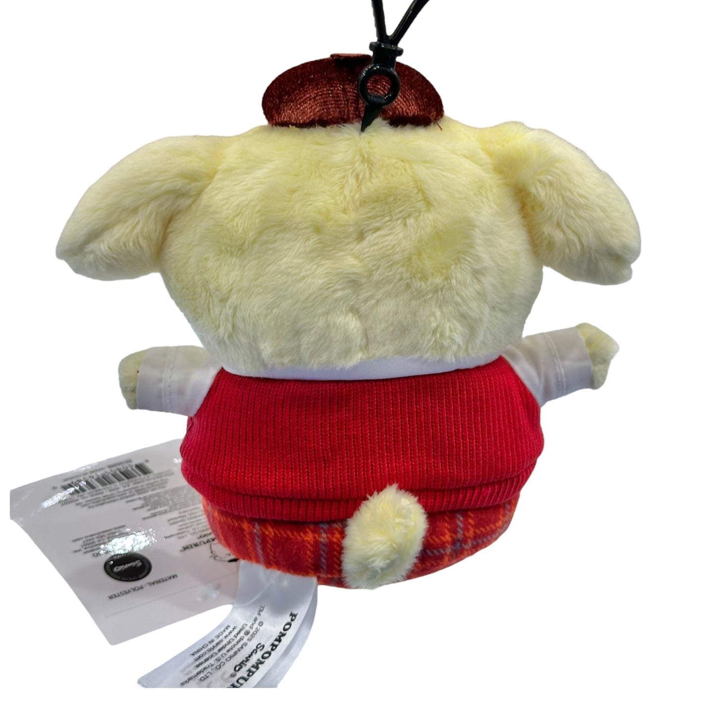Pompompurin "School Uniform" Mascot Clip On