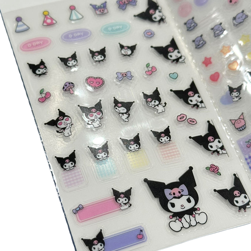 Kuromi "Diary" Decorating Stickers