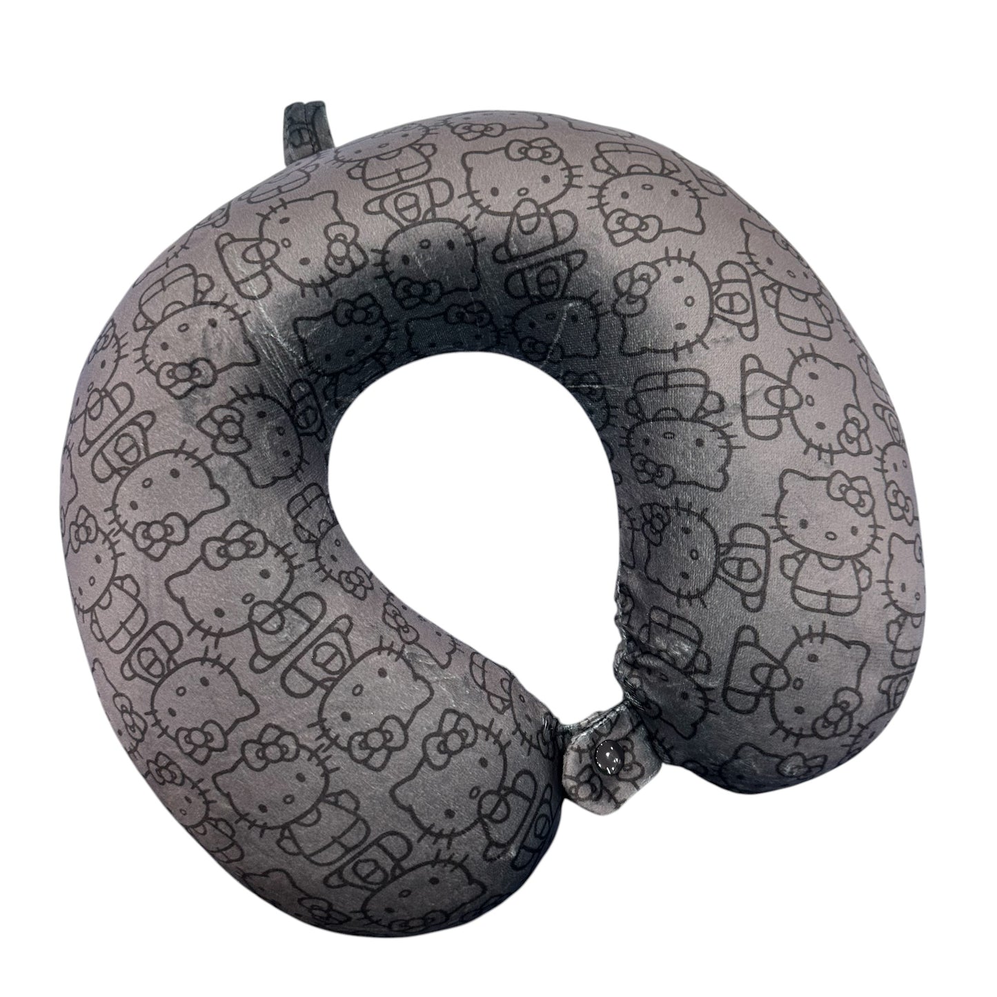 Hello Kitty "Airplane" AOP Neck Pillow (Black)