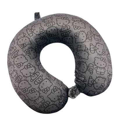 Hello Kitty "Airplane" AOP Neck Pillow (Black)