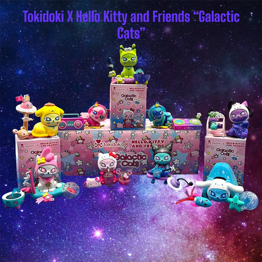 tokidoki x Hello Kitty & Friends "Galactic Cats"
