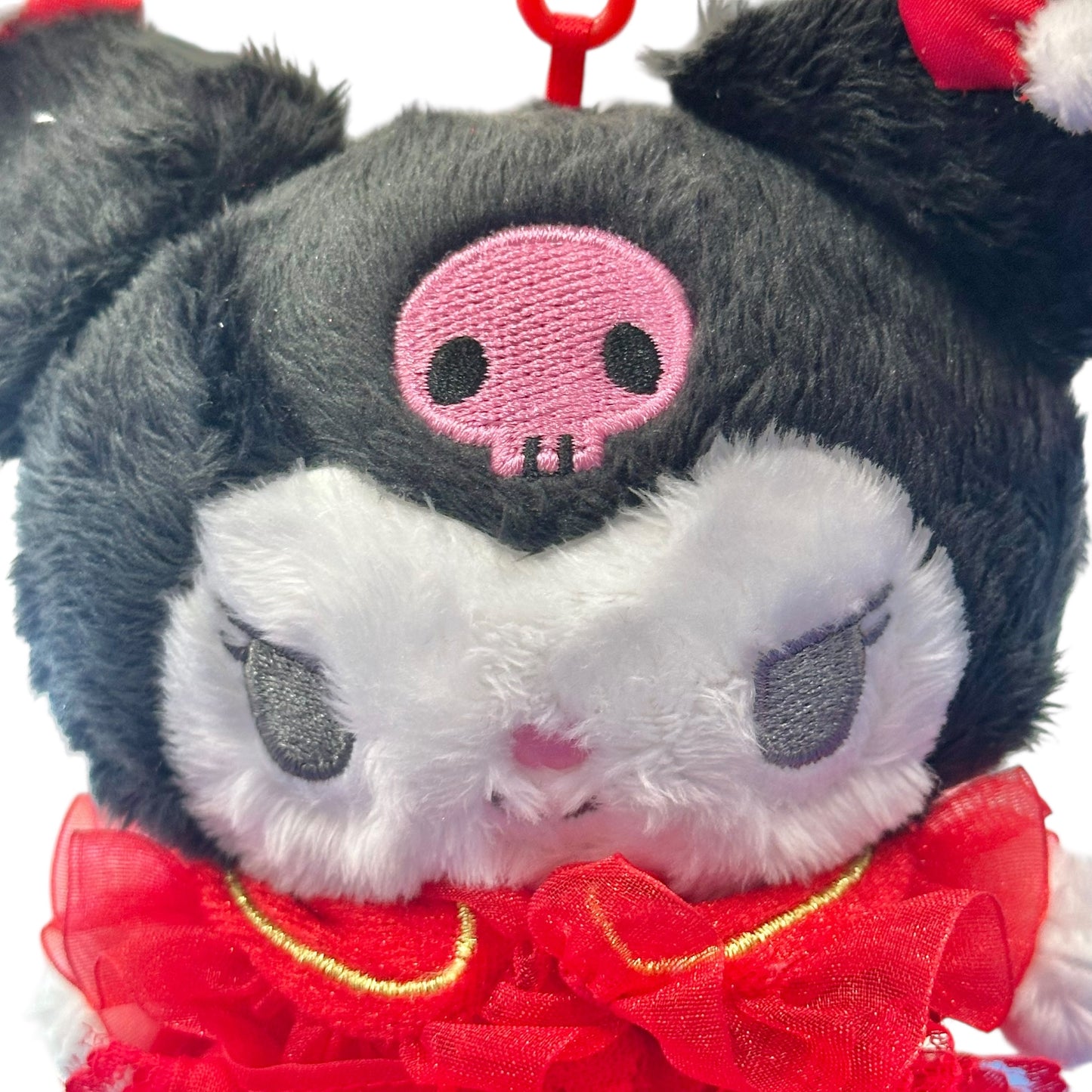 Kuromi "Christmas Dress" Mascot Clip On