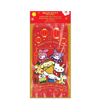 Hello Kitty & Friends Lunar New Year Envelope 10-Pack