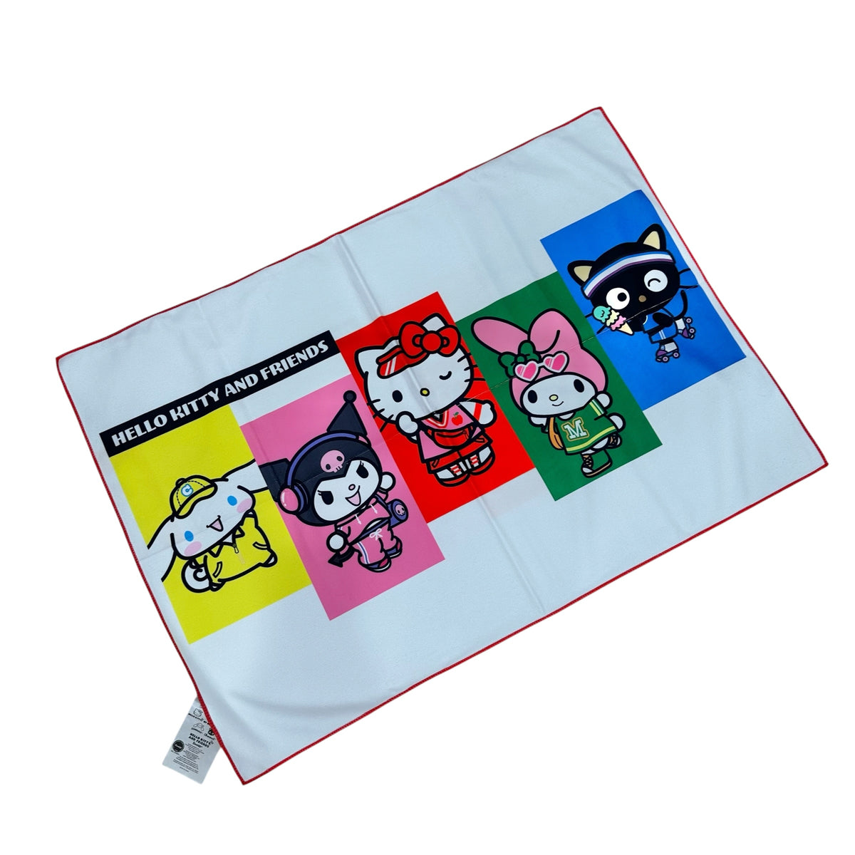 Sanrio Characters "Sports" Bath Towel