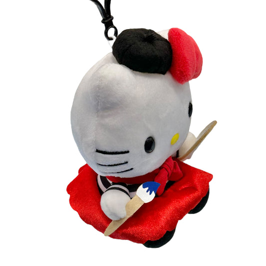 Hello Kitty "Art Club Activities" Mascot Clip On