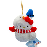 Hello Kitty "Snowman" Mascot Ornament