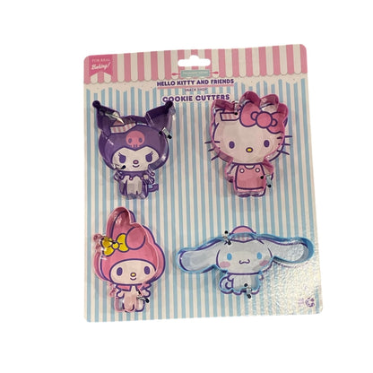 Hello Kitty & Friends "Snack Shop" Cookie Cutter Set of 4
