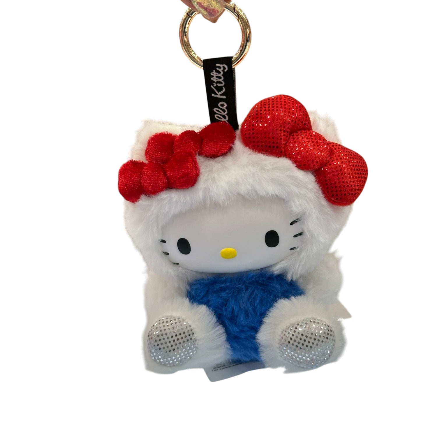 Hello Kitty "Red Ribbon" Plushie Pops Mascot w/ Carabiner