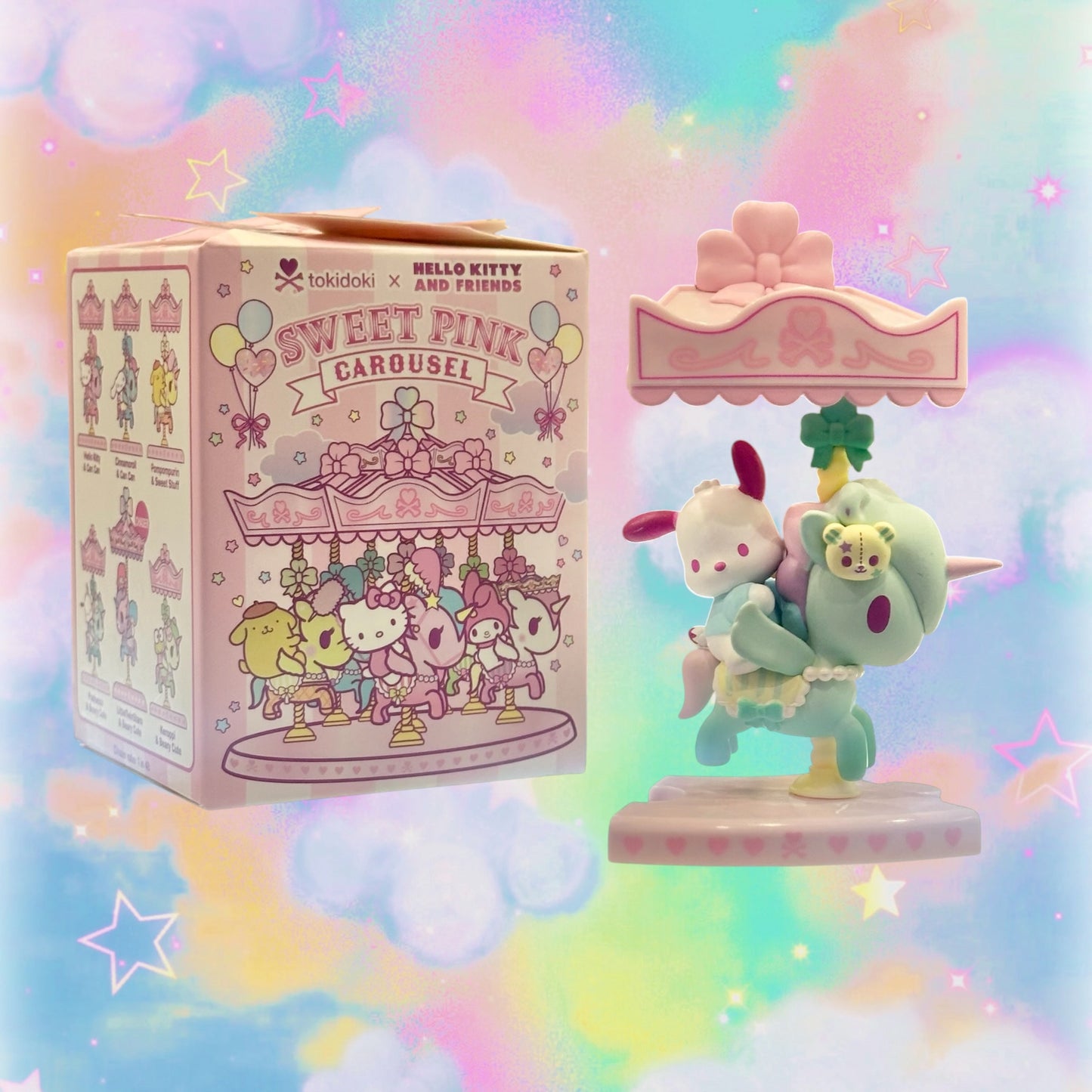 tokidoki x Hello Kitty & Friends "Sweet Pink Carousel"