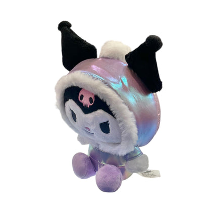Kuromi "Shiny Hooded Puffer Jacket" 8in Plush