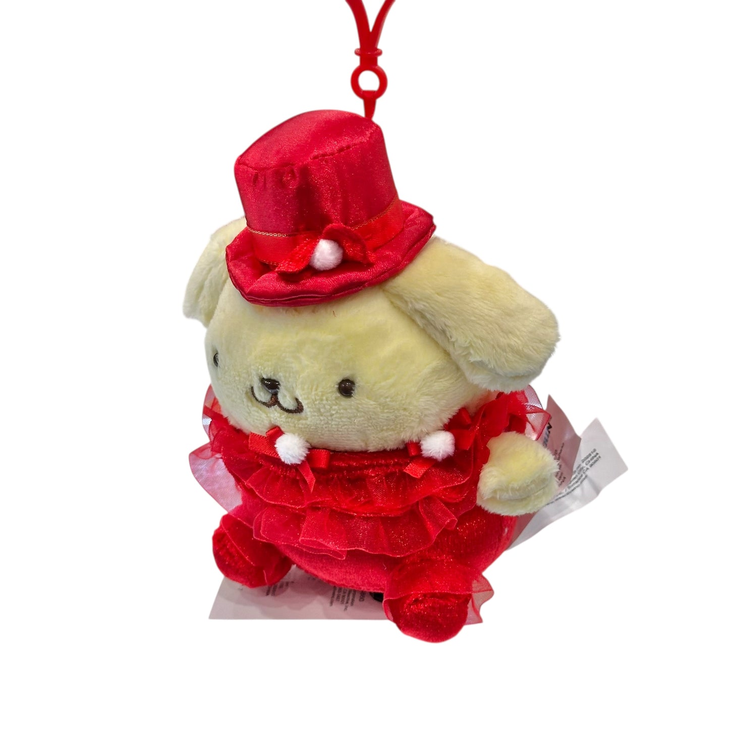 Pompompurin "Christmas Dress" Mascot Clip On
