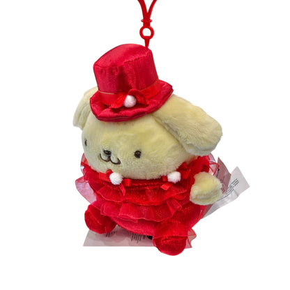 Pompompurin "Christmas Dress" Mascot Clip On