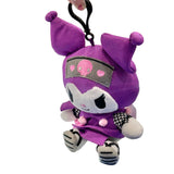 Kuromi "Ninja" Mascot Clip On Plush