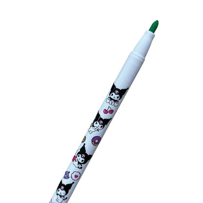 Kuromi Never Drying 12 Color Marker Set