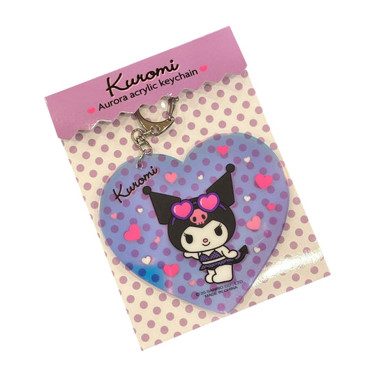 Kuromi "Tropical" Aurora Acrylic Keychain