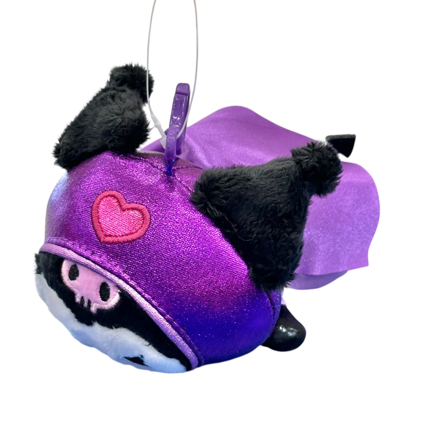 Kuromi "Hero" Mascot Clip On