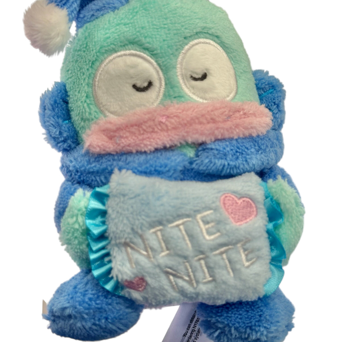 Hangyodon "Pajama w/ Pillow" Mascot Clip On Plush