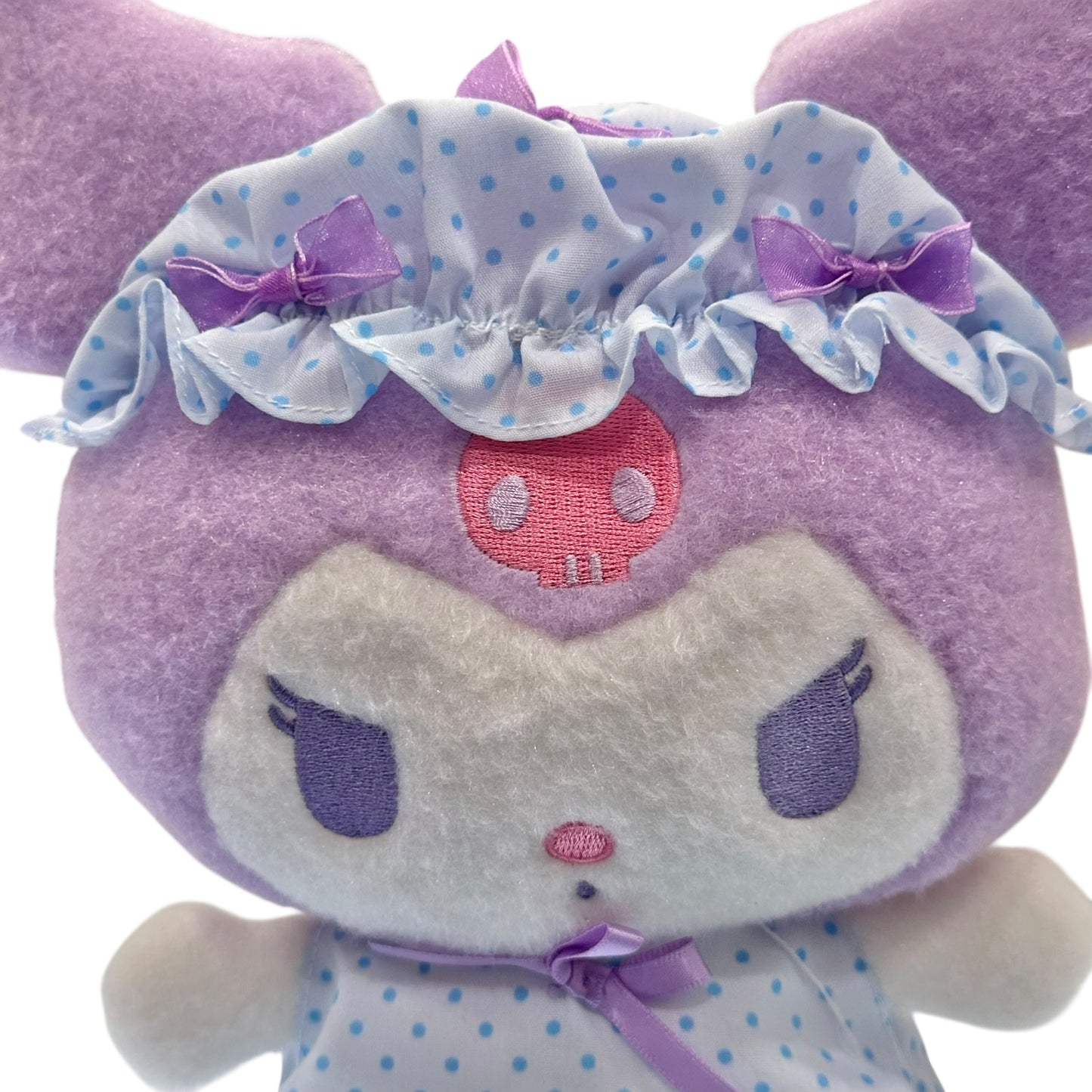 Kuromi "Nightcap w/ Ribbon" 9in Plush