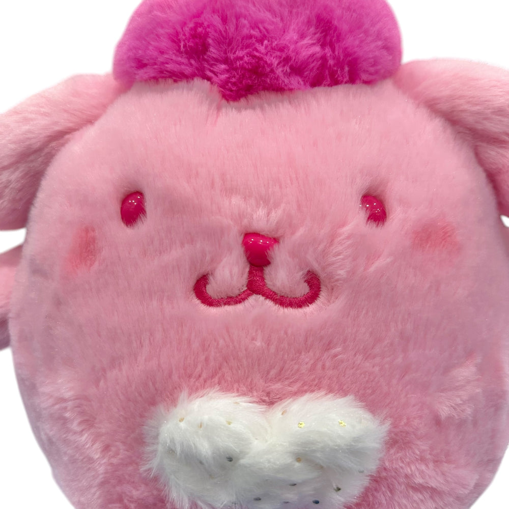 Pompompurin "Fluffy Pink" 11in Plush