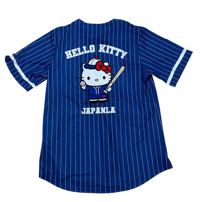 JapanLA Hello Kitty Blue Baseball Jersey