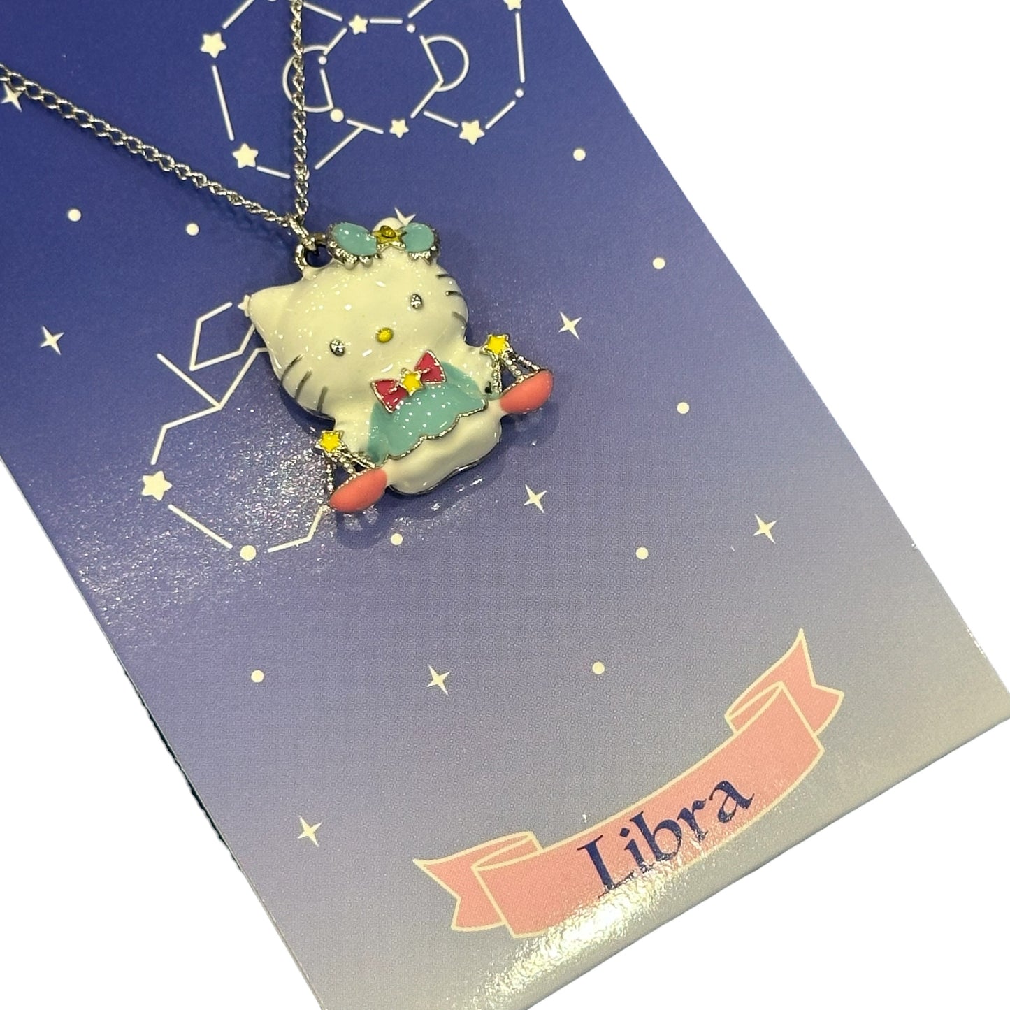 Hello Kitty "Libra" Zodiac Necklace