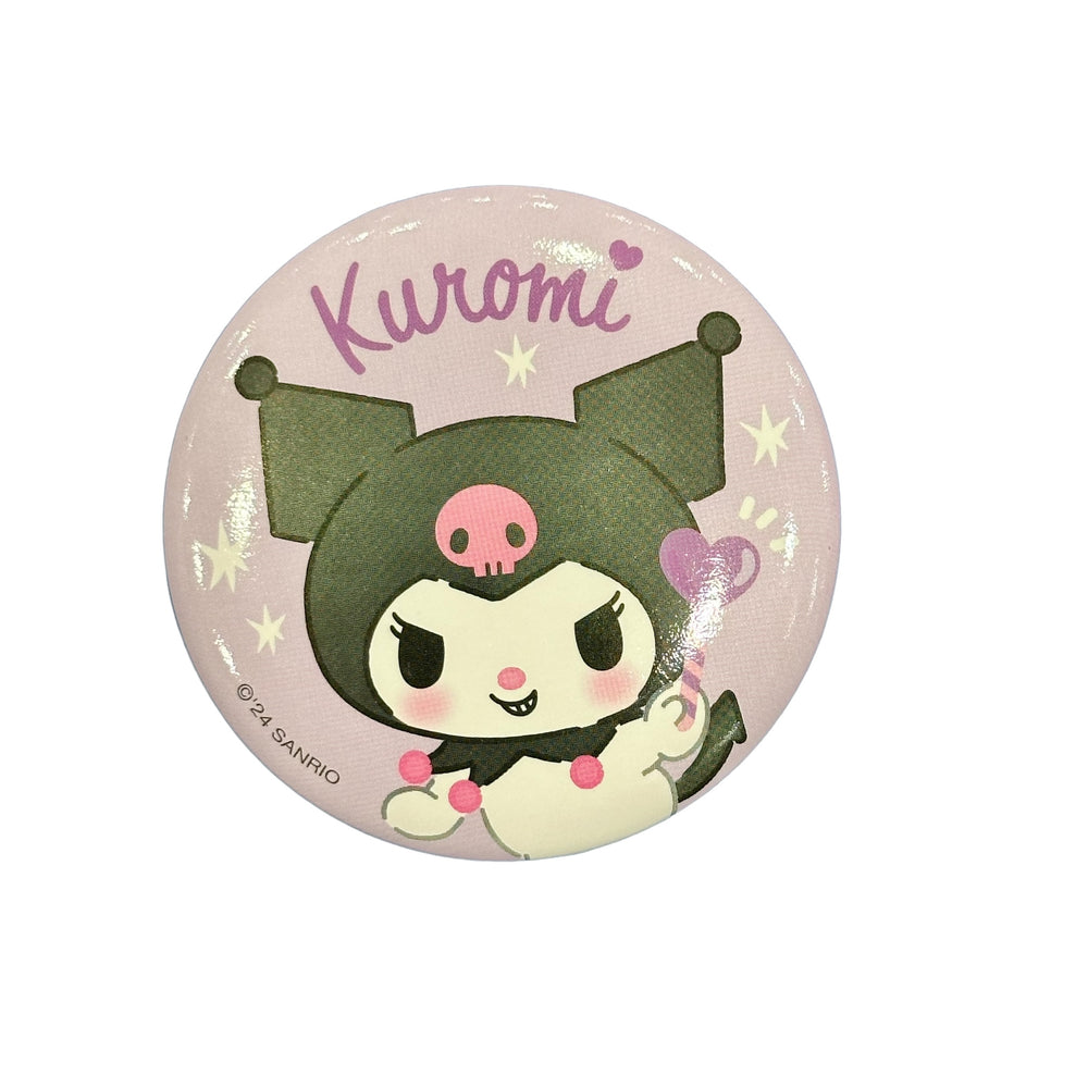 Kuromi Mascot w/ Tin Badge