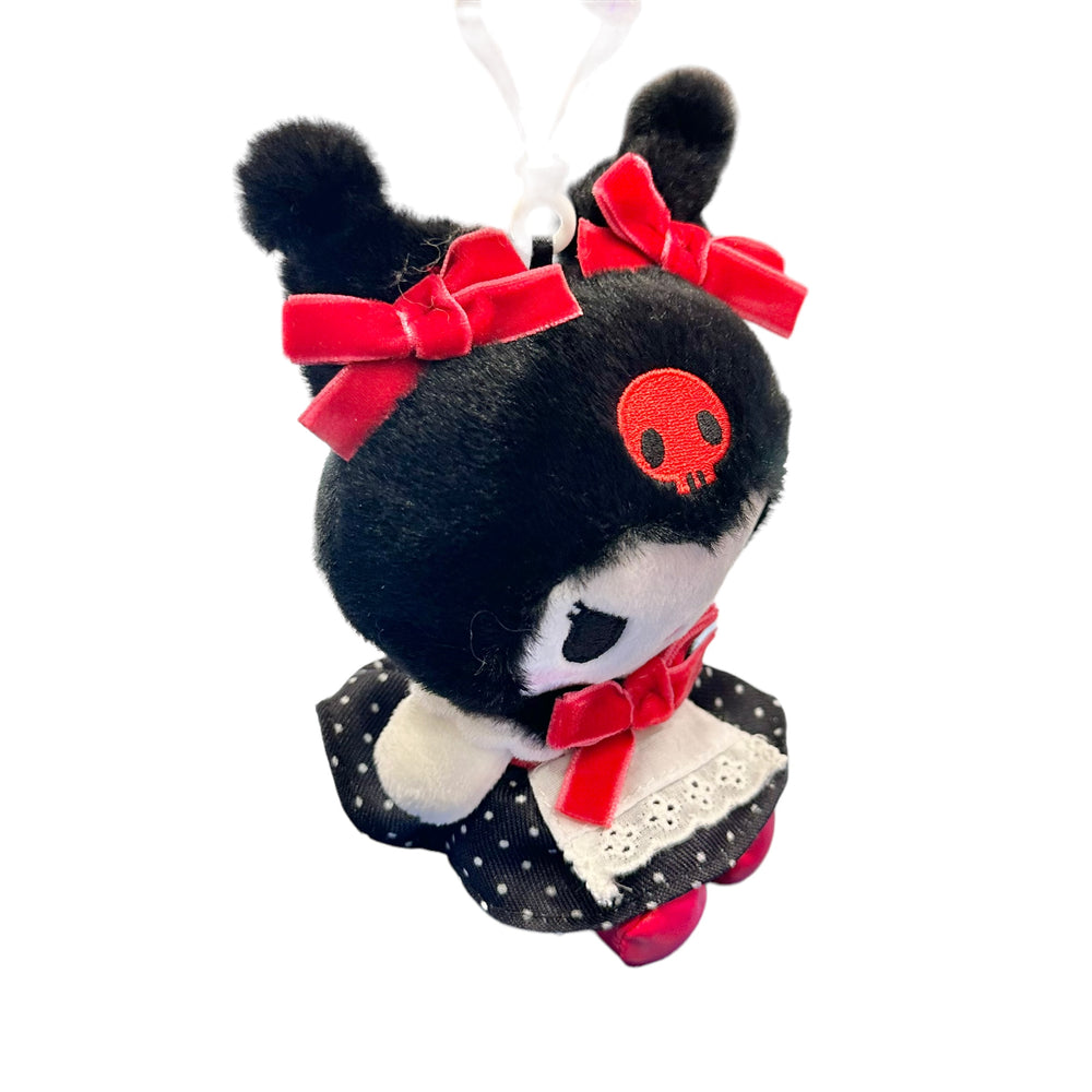 Kuromi "Retro Red" Mascot Clip On Plush