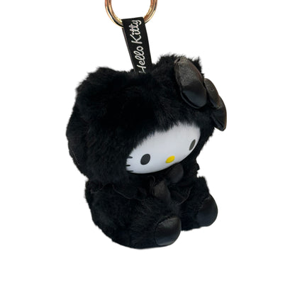Hello Kitty "Noir" Plushie Pops Mascot w/ Carabiner