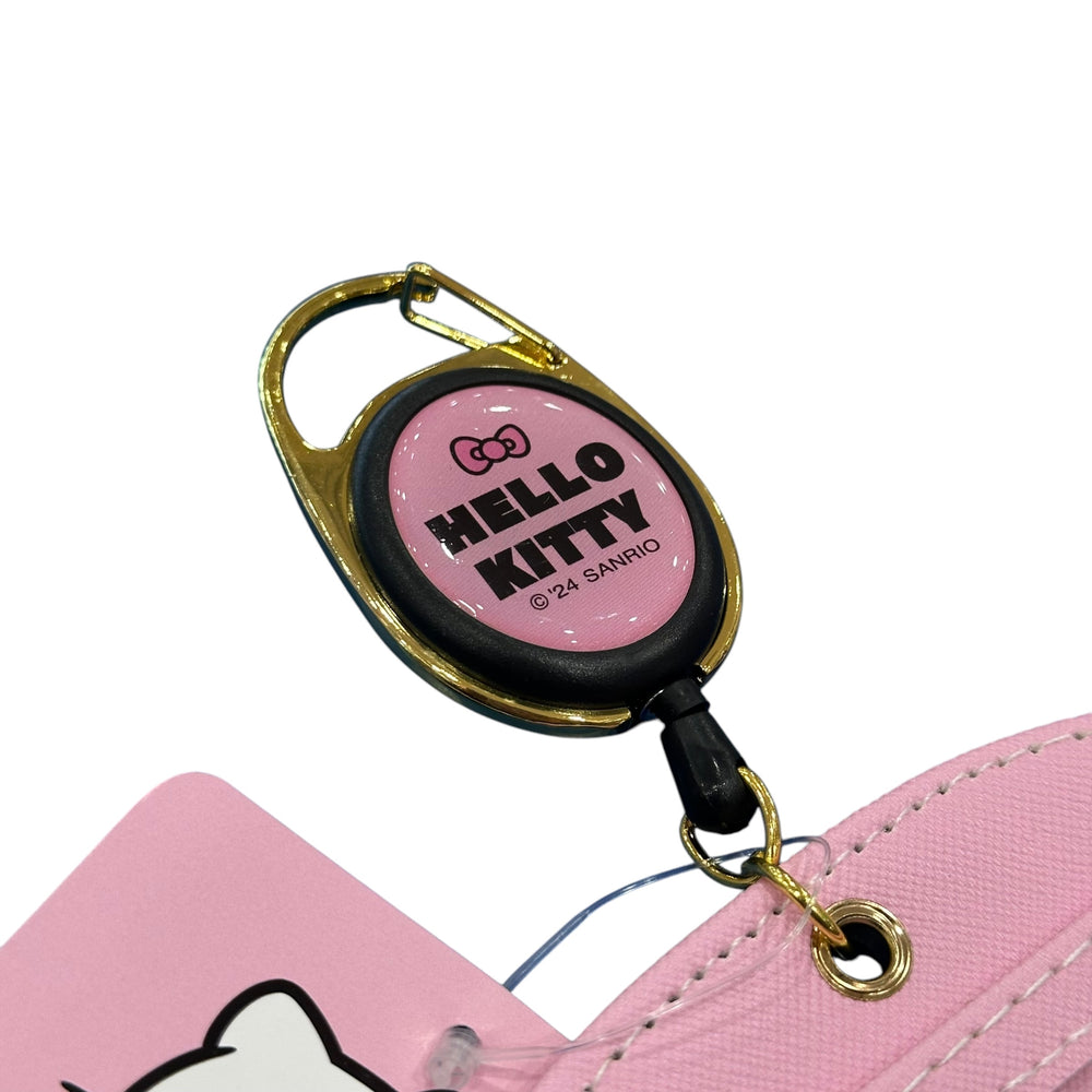 Hello Kitty "Blazer Uniform" Japan Girl Card Case w/ Key Reel