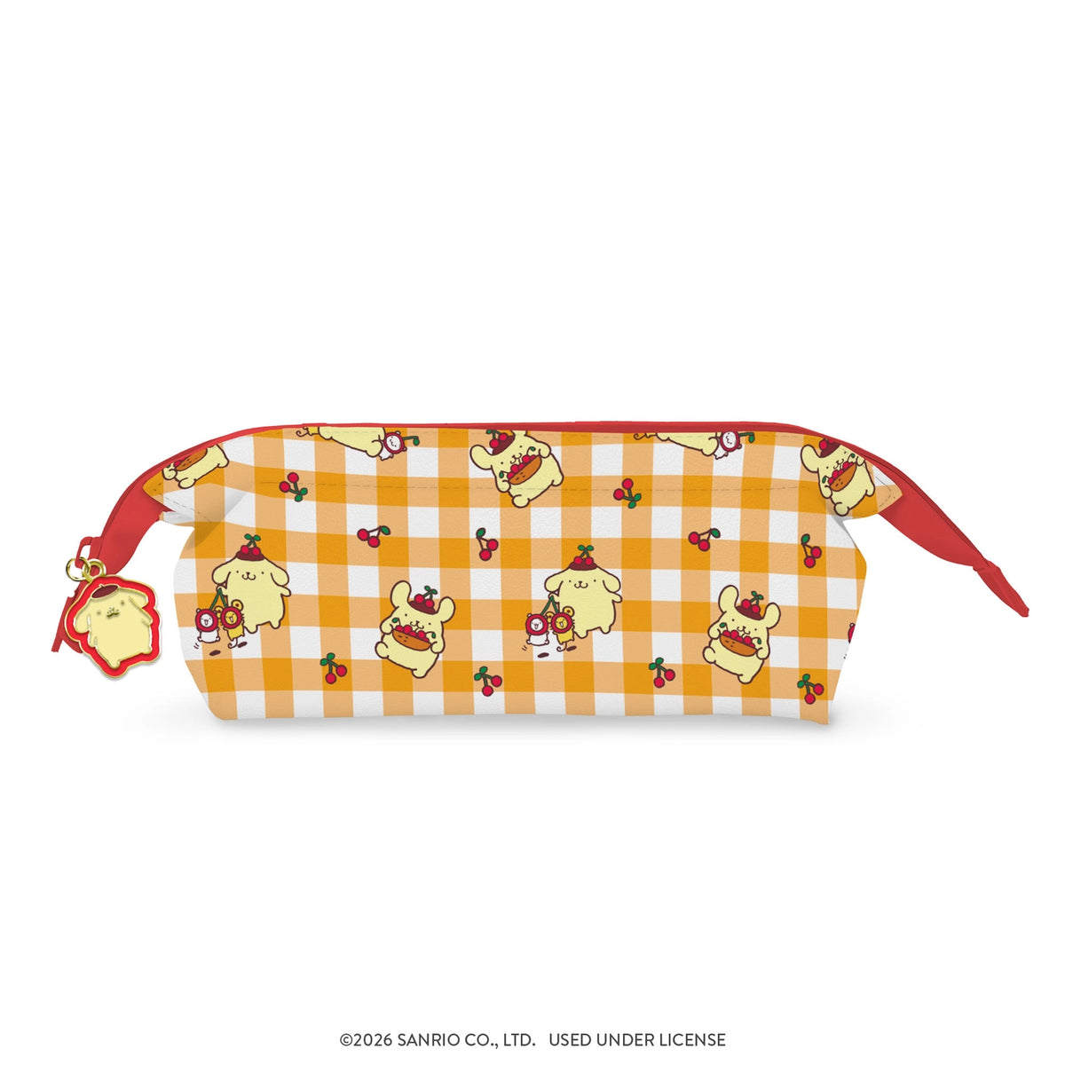Pompompurin "Cherry Picnic" Charmed Pencil Pouch