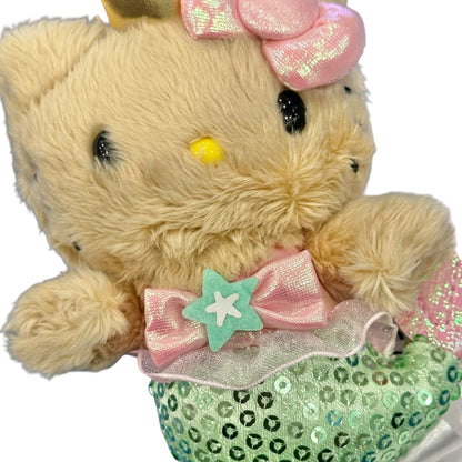 Hello Kitty "Spangle Mermaid" Tan Mascot Clip On