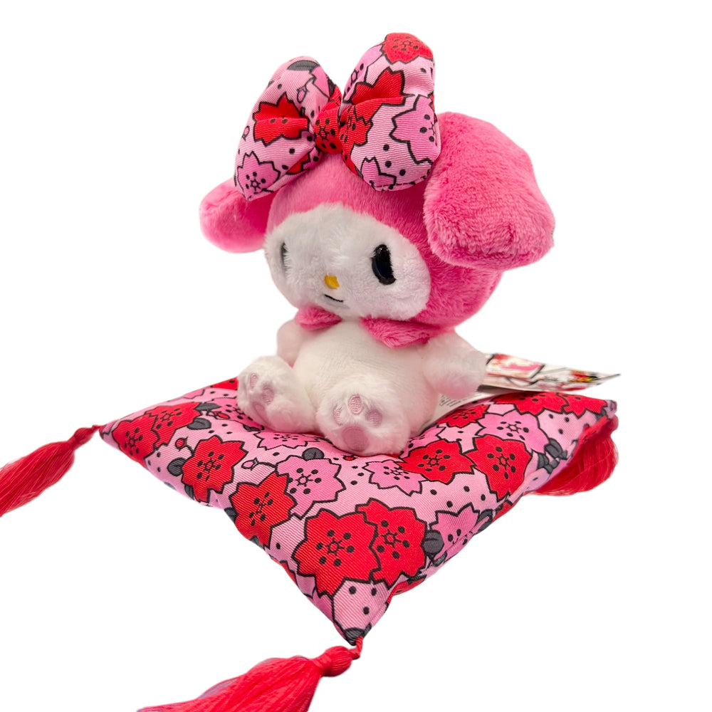 My Melody "Hanafuda" Sitting Plush