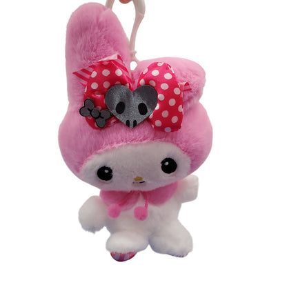 My Melody "Pink & Black Party" Mascot Clip On