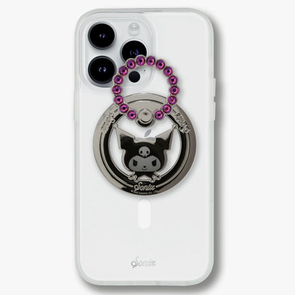 Sonix x Kuromi Magnetic Rhinestone Phone Ring