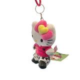 Hello Kitty "Sporty Casual" Japan Girl Mascot w/ Carabiner