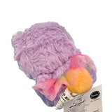 Hello Kitty "Purple Rainbow Bunny" Mascot Clip On Plush