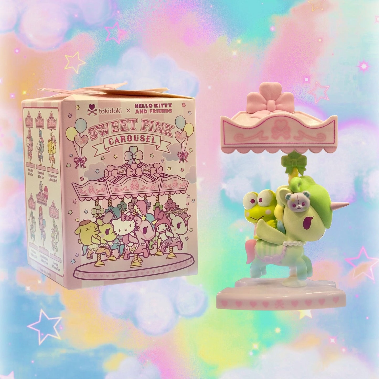 tokidoki x Hello Kitty & Friends "Sweet Pink Carousel"