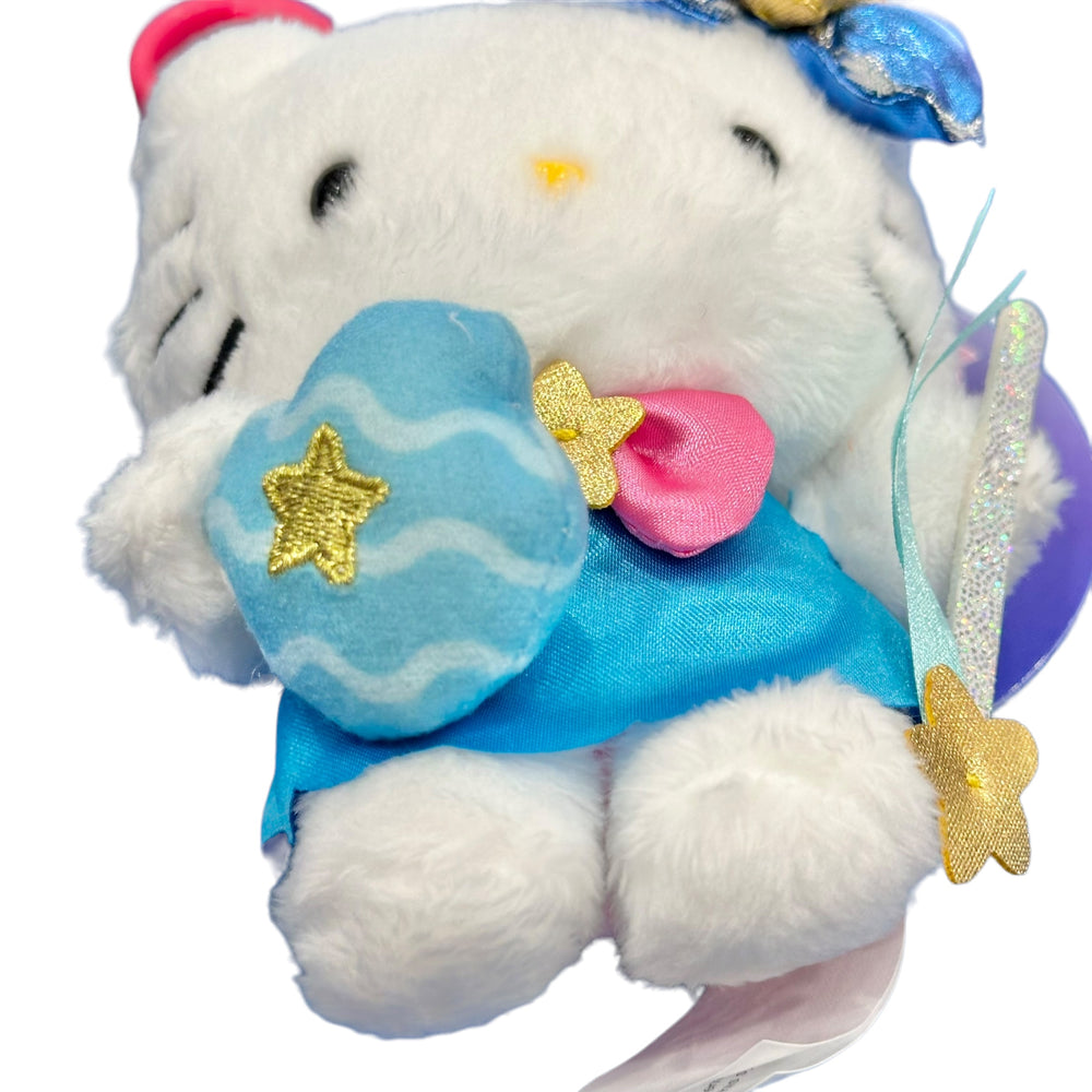 Hello Kitty "Aquarius" Zodiac Mascot Clip On Plush